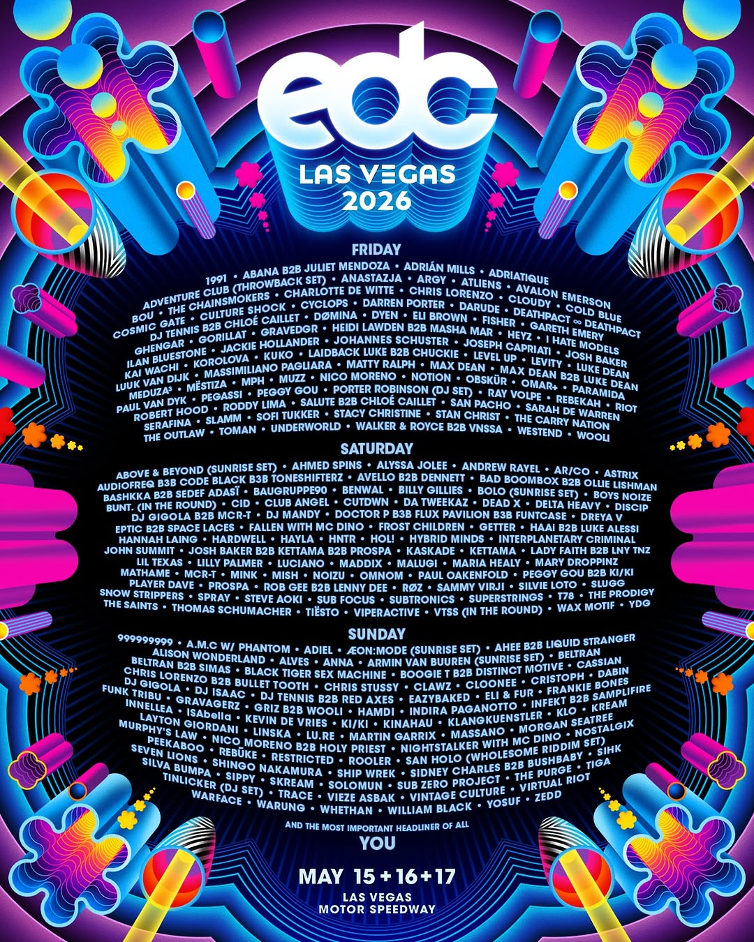 EDC LAS VEGAS May 15-17